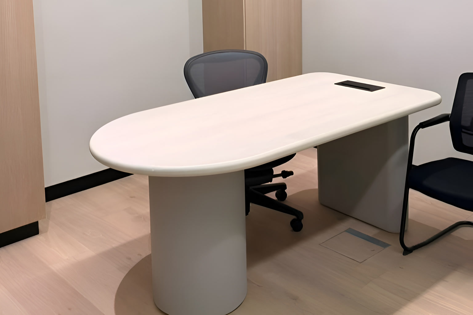 NREC Global private office desk fit-out by ProMilestone