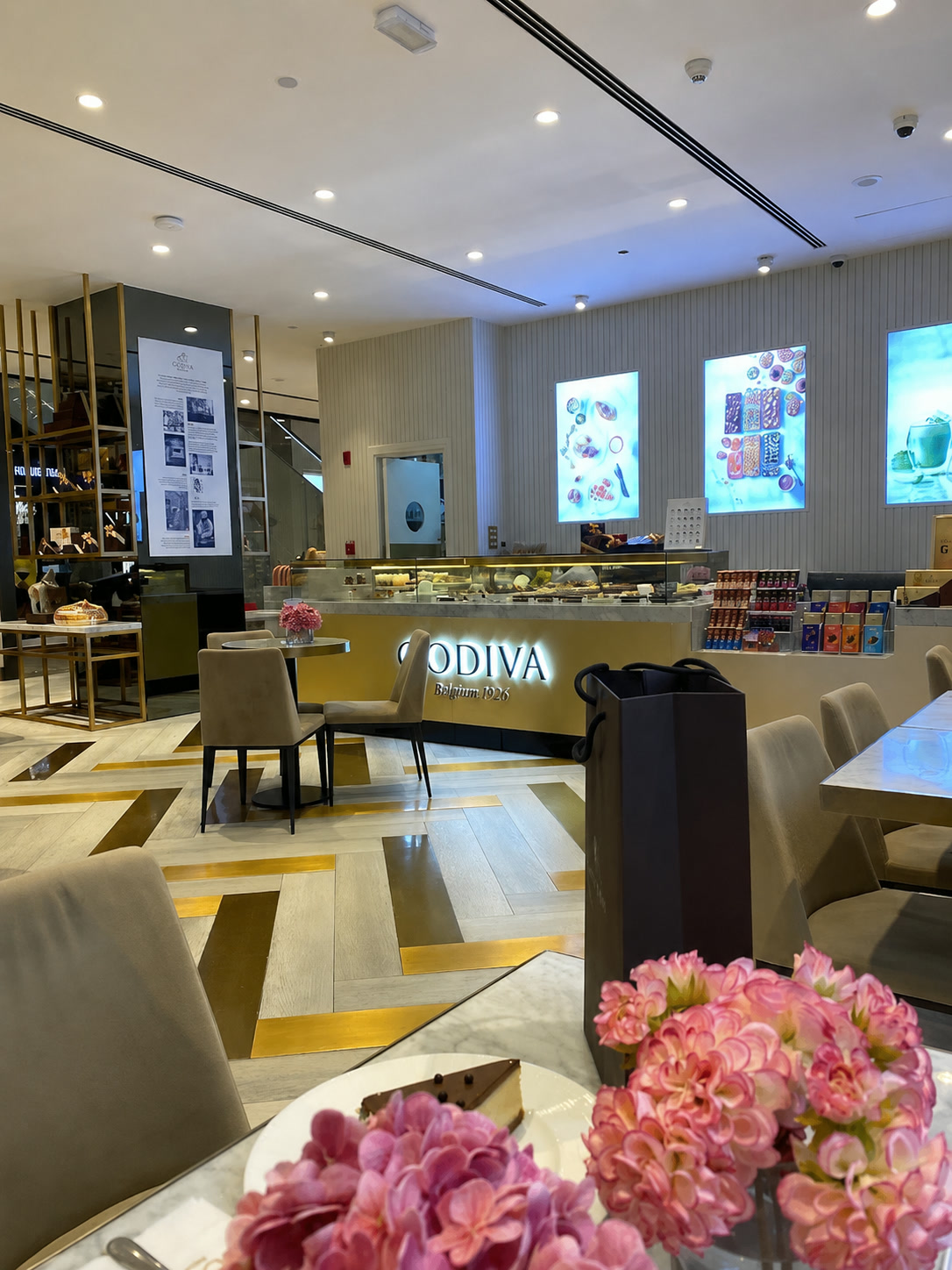 Godiva Café & Boutique, Retail & Hospitality interior fit-out