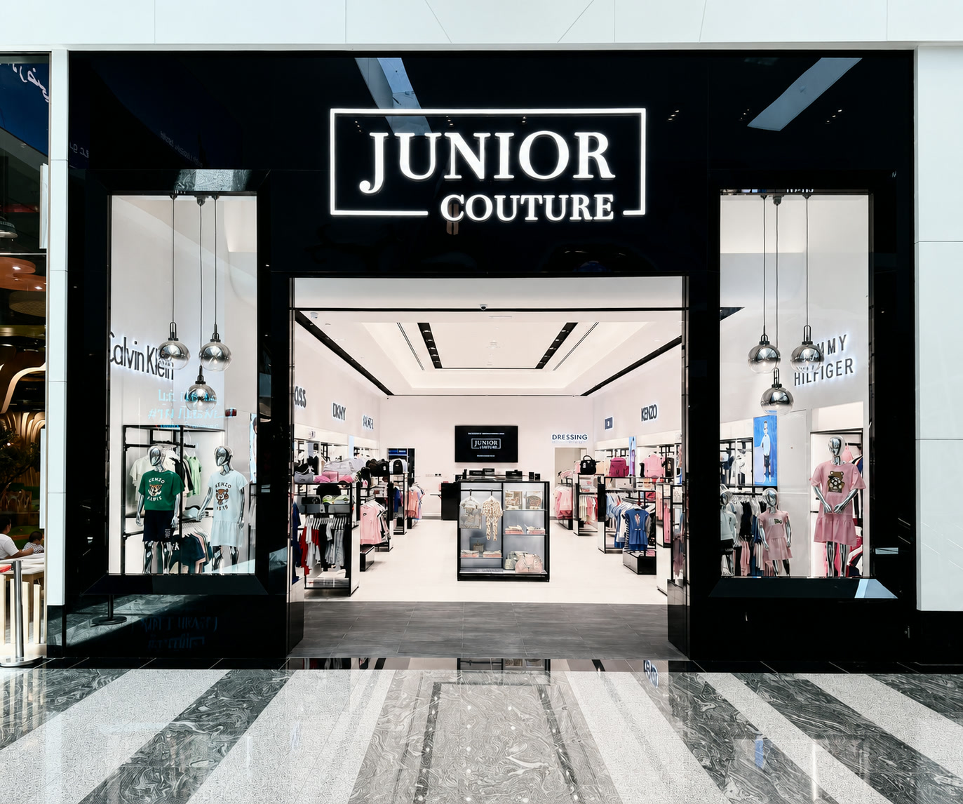 Junior Couture, Retail & Hospitality interior fit-out